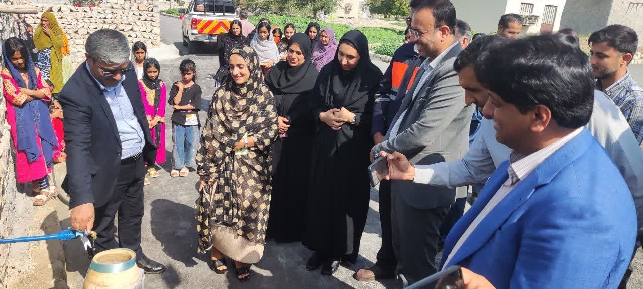 بهره‌برداری از ۵ پروژه آبرسانی در شهرستان خمیر با اعتبار ۶۴۰ میلیارد ریال