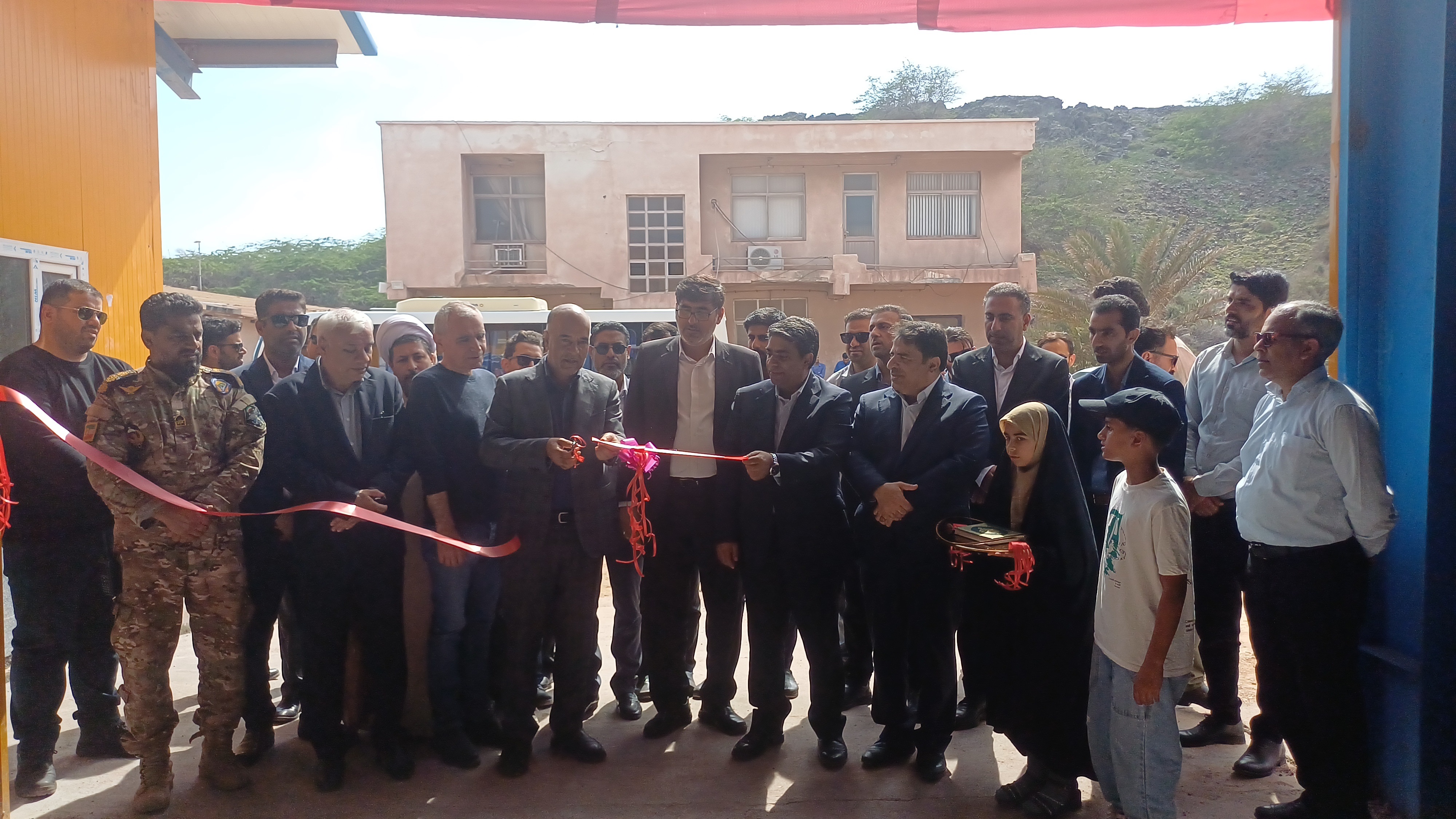 افتتاح پروژه‌های آبرسانی شهرستان ابوموسی با اعتبار ۱۵۲۰ میلیارد ریال با حضور معاون استاندار و مدیرعامل آبفا